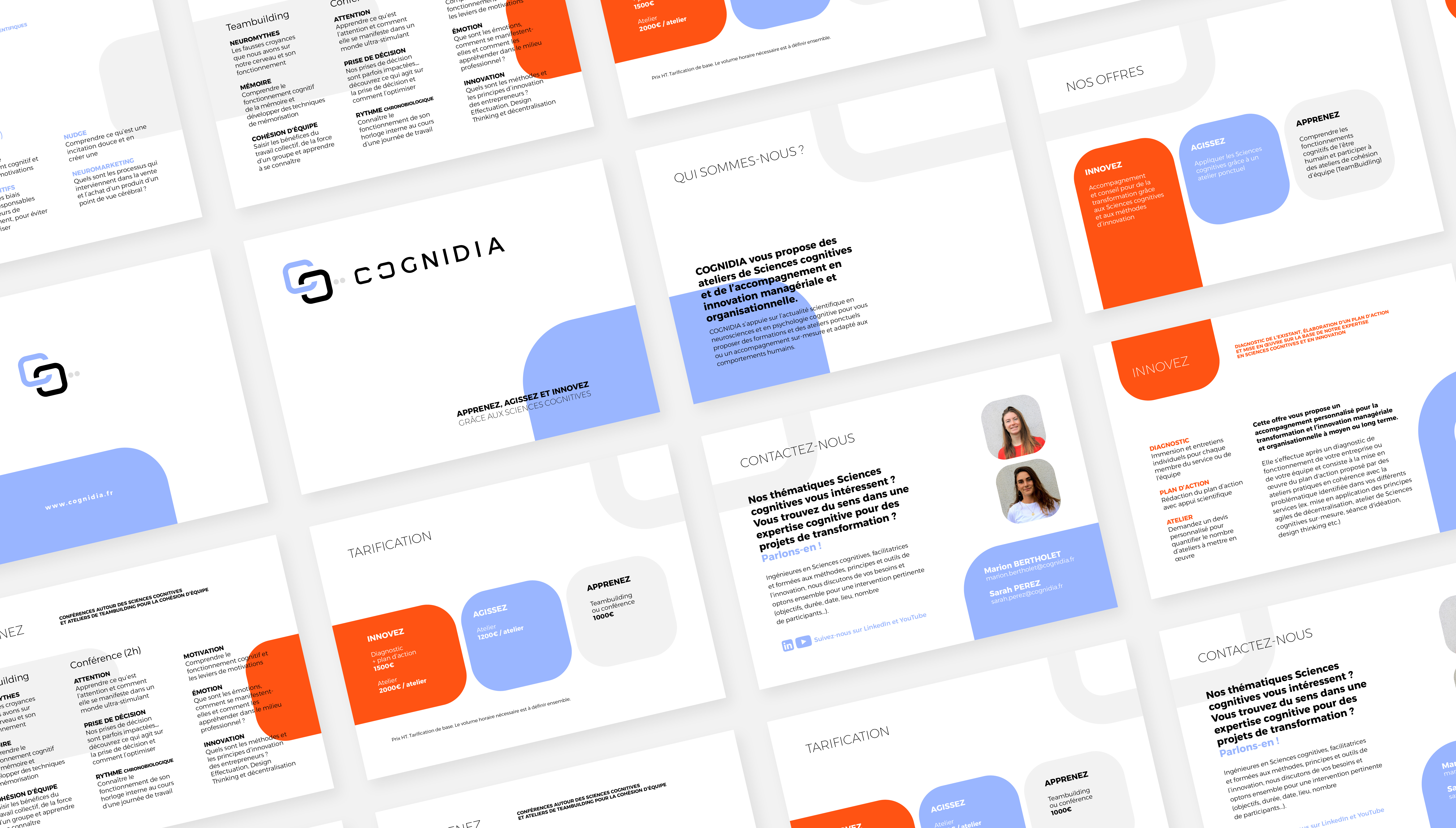 COGNIDIA présentation offre mockup
