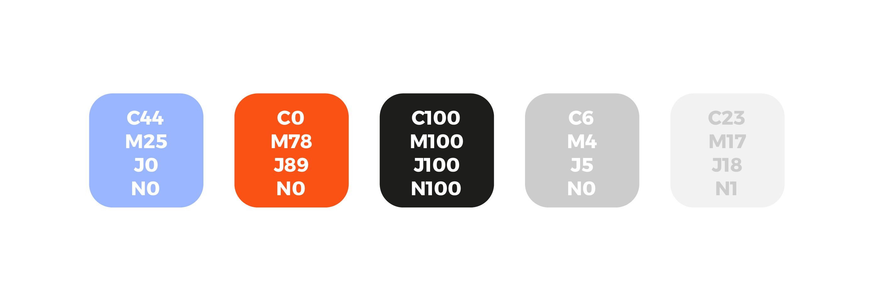 COGNIDIA color palet