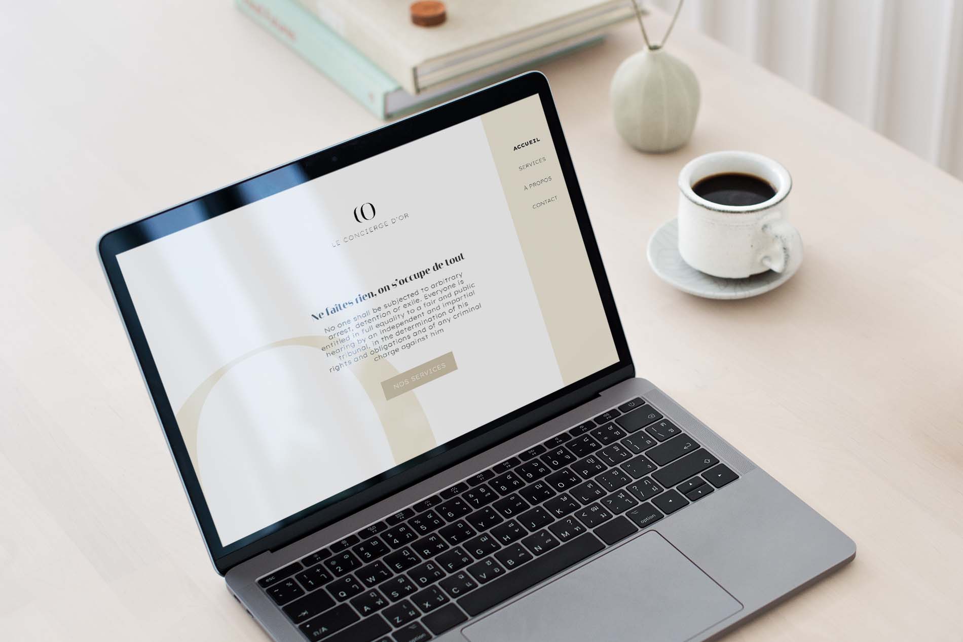 LCDO website mockup