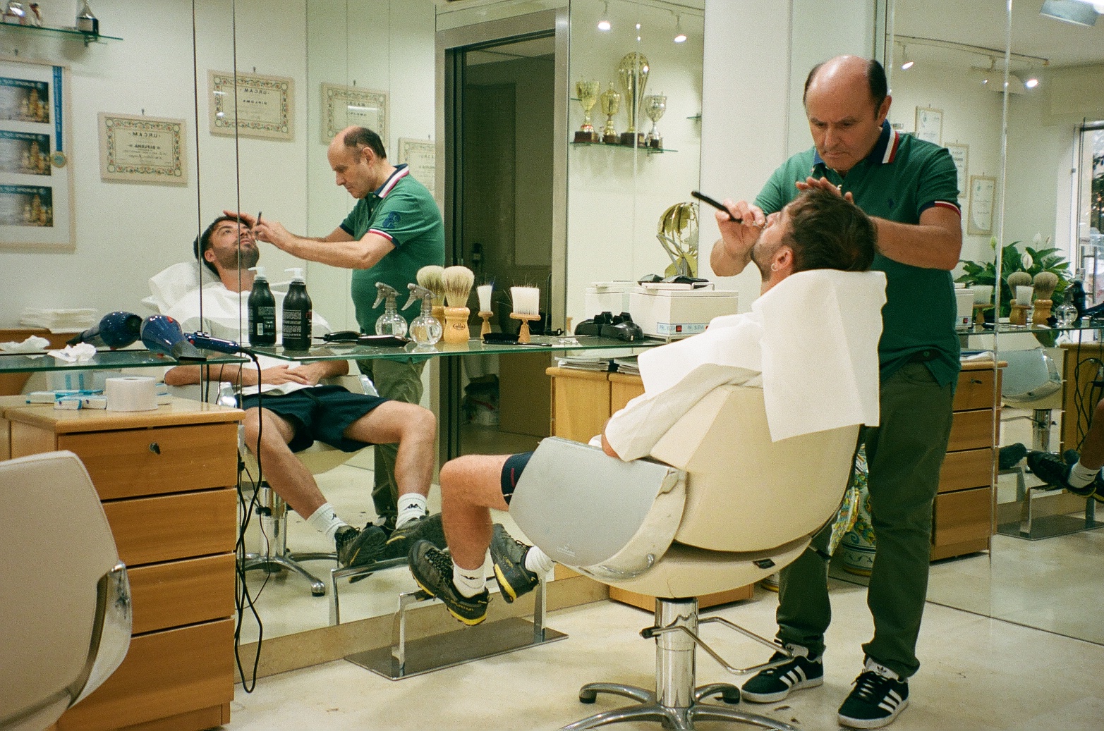 Napoli barber shop august 22