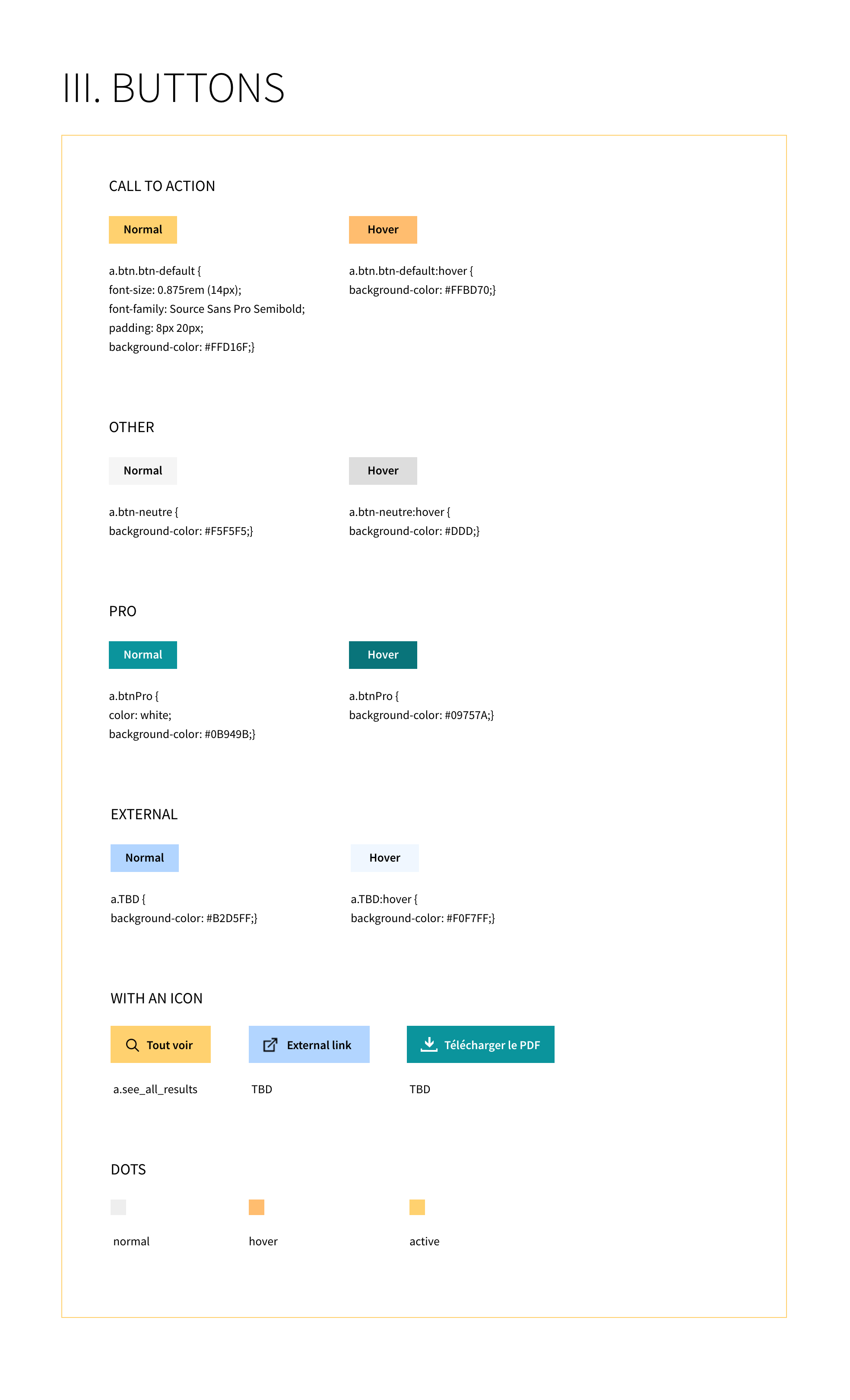 Styleguide PAD