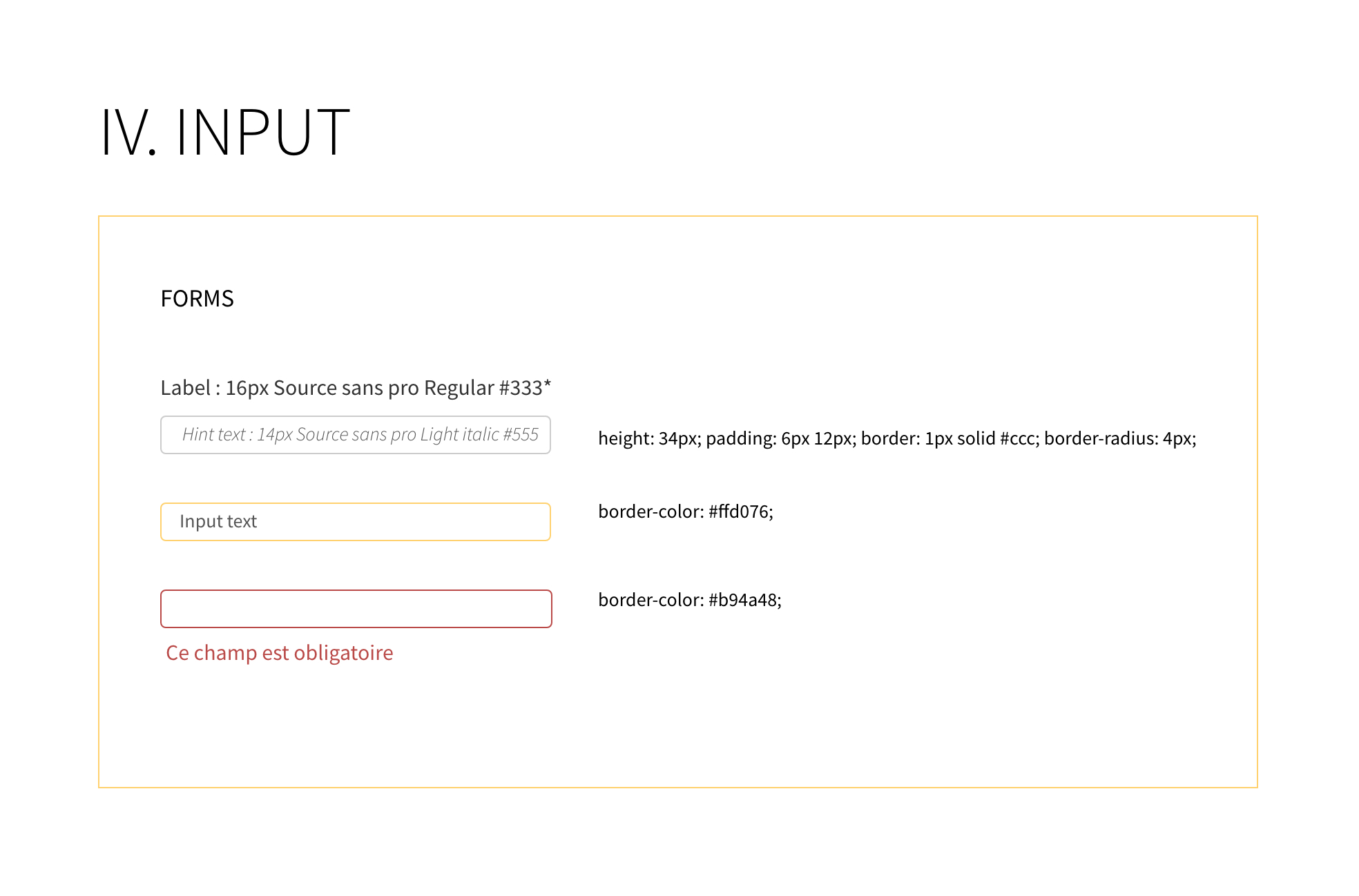 Styleguide PAD